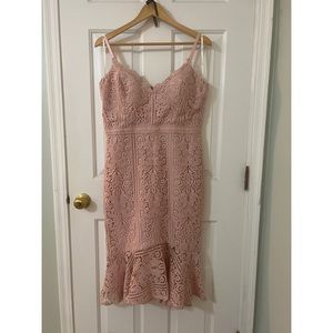 Guess blush midi dress
